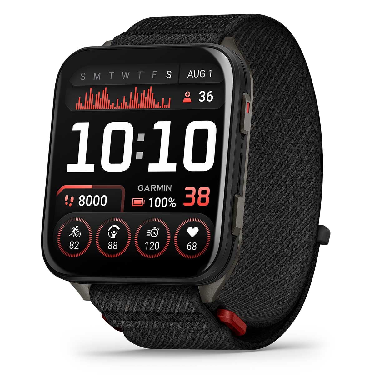Garmin Venu X1 (Black/Slate Titanium) Fitness GPS Smartwatch Bundle with PlayBetter Wireless Earbuds & HD Screen Protectors