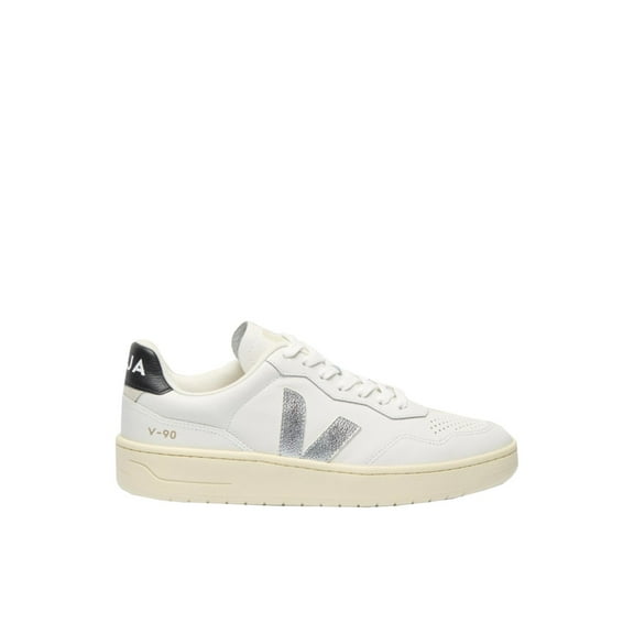 Veja V-90 O.T. Sneakers – White/Silver/Black White (Women's)
