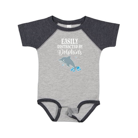

Inktastic Dolphin Lover Gift Baby Boy or Baby Girl Bodysuit