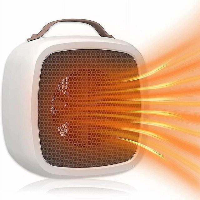 Msbd Calentador De Ventilador Portátil, Mini Calentador De Ventilador Eléctrico De Cerámica De Invierno Adecuado para Dormitorio, Oficina, Sala De Estar Calentador De Ventilador Si