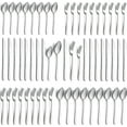 thumbnail image 1 of Bestdin Silverware Set, 40 Pieces Stainless Steel Flatware Set for 8, Include Fork Knife Spoon Set, Mirror Polished, Dishwasher Safe, Cutlery Set for Home Kitchen Restaurant Hotel, 1 of 7