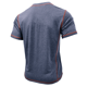 thumbnail image 5 of Camisetas de Corta para Hombre, Camisetas Informales de Algodón Estilo Henley, Camisetas Básicas de Verano Azul XXL, 5 of 6