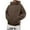 Brown, variant on MIASHUI Men's Fall Winter Plush Lined Hoodie Soft Warm Pullover Long Sleeve Casual Comfortable Sweatshirt Black,XL