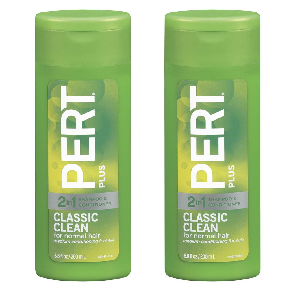 (2 Pack) Pert Classic Clean 2 in 1 Shampoo And Conditioner 6.80 Fluid
