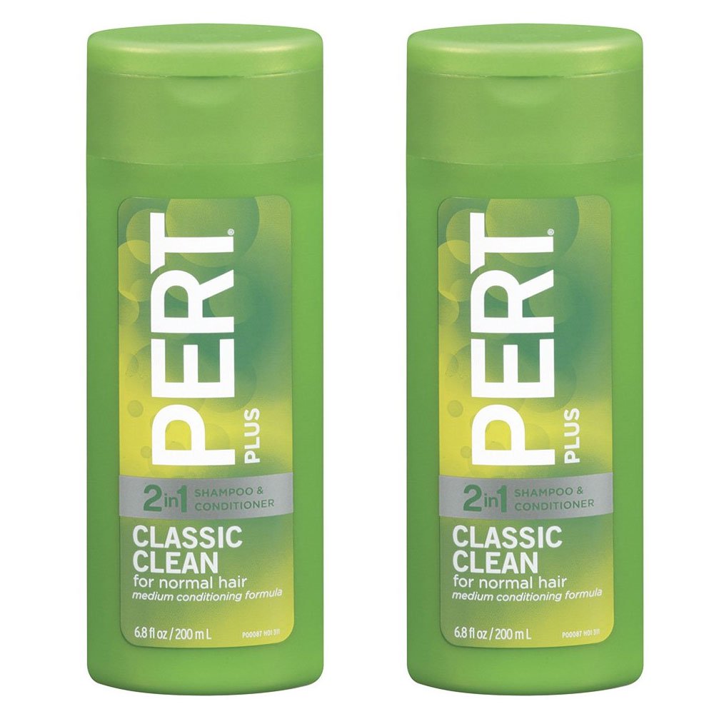 (2 Pack) Pert Classic Clean 2 in 1 Shampoo And Conditioner 6.80 Fluid