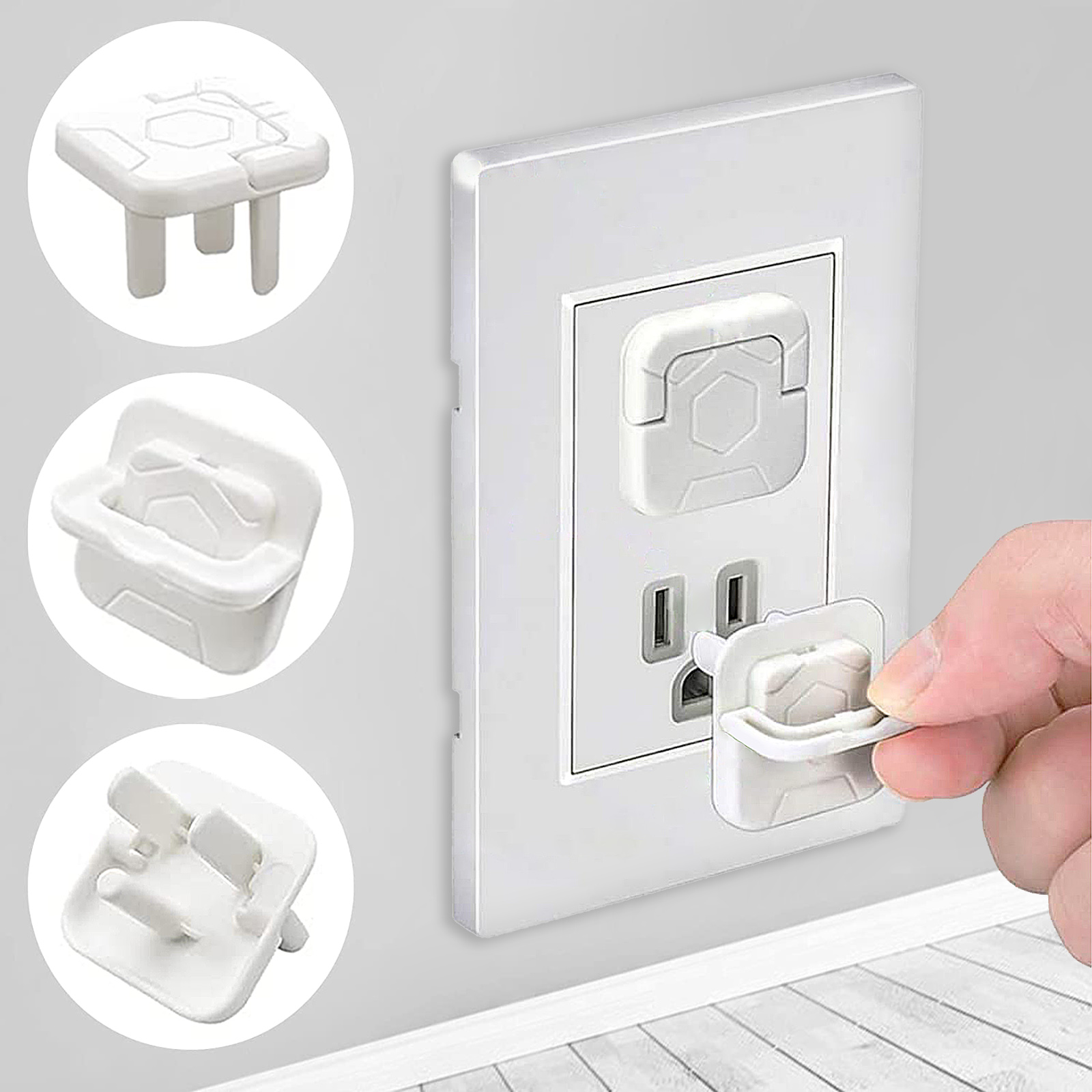 Outlet Covers Baby Proofing White Giugt 24 Pack Plug Covers for