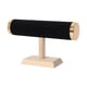 thumbnail image 1 of Estante para joyería Qarigey duradera pura soporte de exhibición nórdico Pelusa negra, 1 of 6