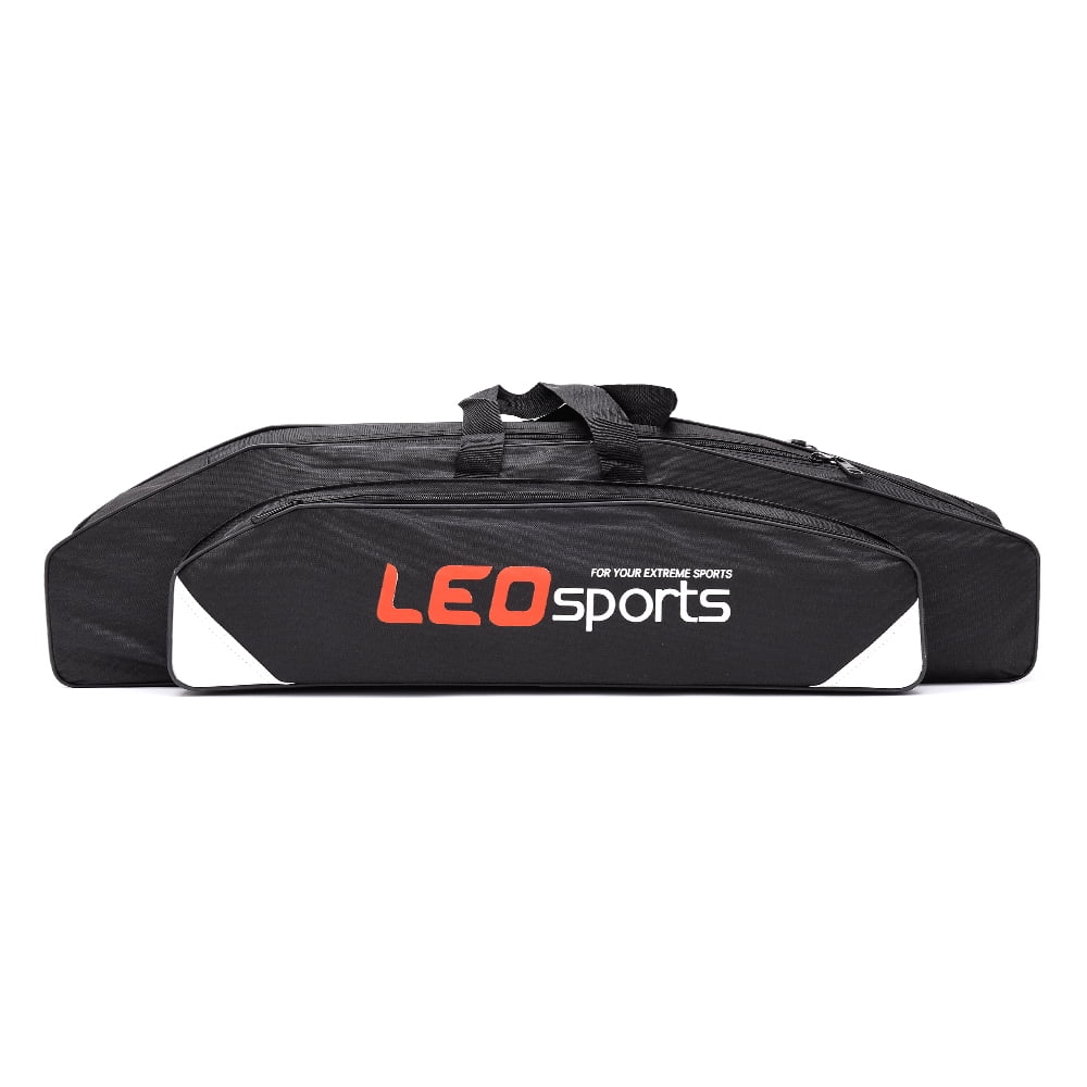 LEO 80cm Portable Doublelayer Fishing Rod Bag Fishing Accessories