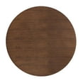 thumbnail image 3 of Modway Lippa 48" Round MDF Wood and Veneer Dining Table in Black/Walnut, 3 of 7