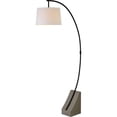 thumbnail image 2 of Renwil Weymouth 1-Light Modern Metal Floor Lamp in Gray & White, 2 of 3