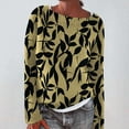 thumbnail image 2 of Bovemsi Womens Sweaters Women's Design Loose Casual Knit Drop Shoulder Long Sleeve Pullover Sweater Fall Sweaters, 2 of 5