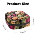 thumbnail image 2 of Cactus Sanitary Napkin Bag Pouch with Zipper, Period Purse Large Pouch with Zipper for Women, Velvet, Sponge, Oxford Cloth Material, 2 of 6