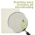thumbnail image 4 of 10 Piel Sintética Práctica Microblading Diseño Ceja Sin Tinta, 4 of 8
