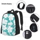 thumbnail image 3 of Easygdp Vintage Floral Mochila para Niños y Niñas con Set de Caja de Almuerzo y Estuche para Lápices 3 en 1, Mochila Escolar Estampada para Adolescentes, 3 of 7