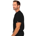 thumbnail image 5 of Med Couture 7478 Cadence One Pocket Scrub Top Black X-Small, 5 of 5