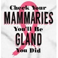 thumbnail image 2 of Check Mammaries BCA Cancer Awareness Womens Plus Size Graphic Zipper Hoodie Brisco Brands 2X, 2 of 5