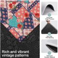 thumbnail image 3 of Pioneer Flower Floral Print Pattern Kitchen Rugs Sets Of 3,Kitchen Runner Rugs Non Skid Washable,Decorative Kitchen Floor Mats for Kitchen,Sink,Laundry,17X30 Inch + 17X47 Inch + 17X59 Inch, 3 of 6