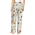 thumbnail image 3 of Daiia Dogs Funny Pets Women's Sleep Pant with Pockets and Drawstring,Pajama Pants-X-Large, 3 of 9