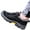 Faux Suede Black, variant on Woobling Men Anti-collision Safety Boot Outdoor Anti-smash Steel Toe Industrial Boots Hiking Shoe Fashion Brown 9