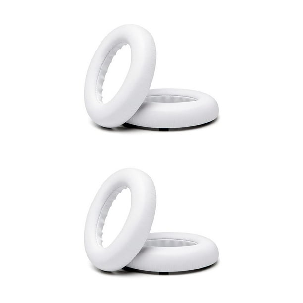 Seitruly 1 par de almohadillas para los oídos, almohadillas para los oídos con cancelación de ruido, auriculares cómodos destinados a blanco 2piezas