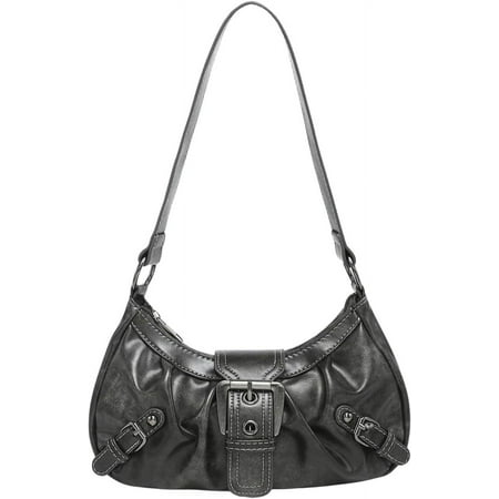 XiaoBanDeng Women s Top Handle Shoulder Bag Buckle Punk Hobo Clutch Purses Bags