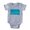 Heather Grey, variant on CafePress - 3 S Dakota - Cute Infant Baby Football Bodysuit