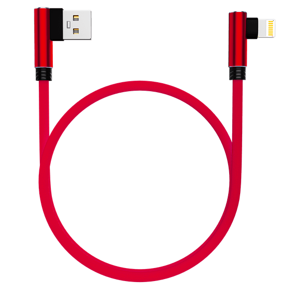 Phone Charger Cable, Cable 6ft Nylon Braided USB Fast Charging Cord Compatible with iPhone 11 Xs Max X XR 8 7 6s 6 Plus SE 5 5s 5c, iPad, iPod - Red