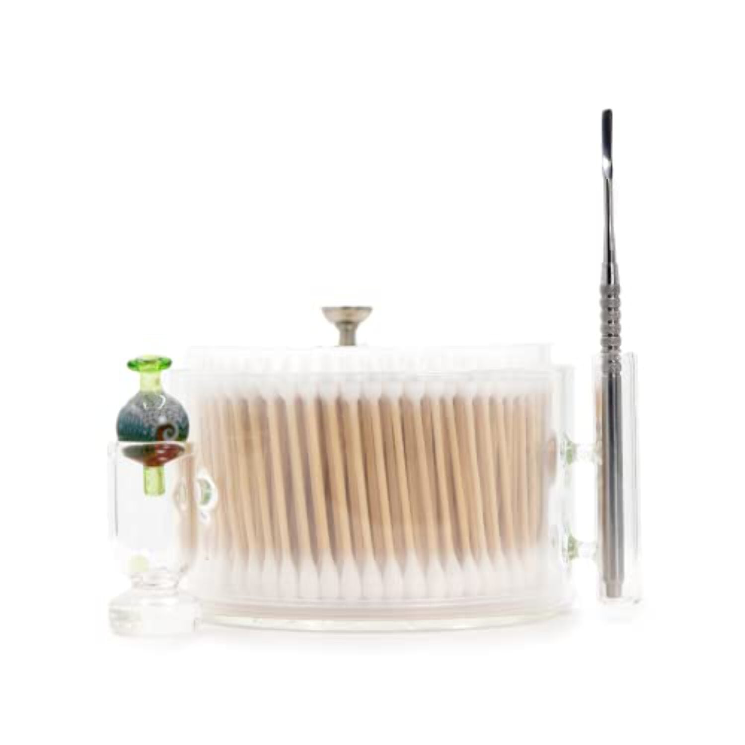 Apex Ancillary Iso Station XL, 300ct Cotton Swab Container Organizer