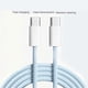 thumbnail image 1 of C to C 60W 100cm Charging Cable,Gray White, 1 of 5