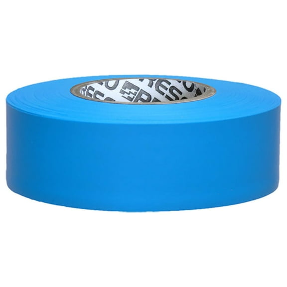 Presco Taffeta Flagging Tape, 1-3/16 in x 150 ft, Flourescent Blue - 12 CA (764-TFBG)