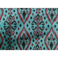 thumbnail image 4 of oneOone Cotton Poplin Fabric Geometric Ikat Decor Fabric Printed BTY 42 Inch Wide, 4 of 4