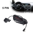 thumbnail image 3 of Full HD Car Mirror Dash Cam DVR Rear View Camera 720P 5Pin with Night Mode, 3 of 5