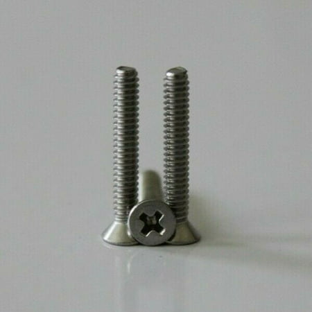

#4-40 Phillips flat head Machine screws Stainless steel 18-8 / 304 (3/4in. 5)