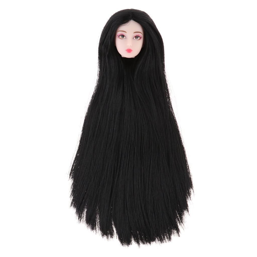 Doll Hair Wig Hair Piece for 1/6 Female Dolls Dress Up Accessories 