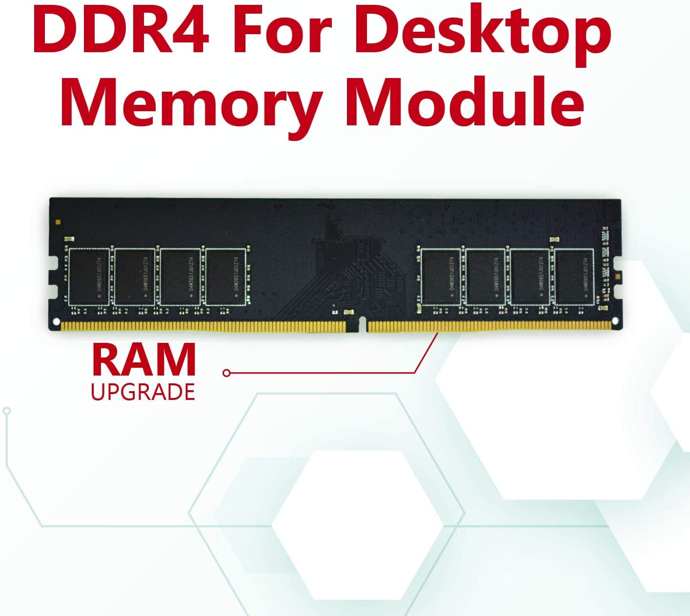 Gigastone DDR4 32GB (16GBx2) 2666MHz PC4-21300 CL19 1.2V UDIMM 288