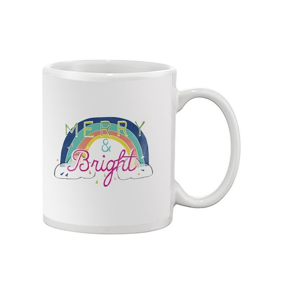 Merry Rainbow Mug - June Erica Vess Designs,