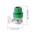 thumbnail image 3 of TIELUTT Garden Hose Connector Garden Quick Connector Water Pipe Universal Garden Timer Smart Water Sprinkler Controller Sprinkler for Flower Beds Multiple Sprinkler System with Hose Hose Water Timer, 3 of 6