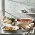 thumbnail image 3 of Henckels Ceramic 8-pc Mixed Bakeware & Serving Set - White, 3 of 9