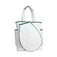 thumbnail image 1 of S SERENABLE Pickleball Bag Fitness Multipurpose Tennis Racquet Bag Pickleball Racket Bag White, 1 of 9