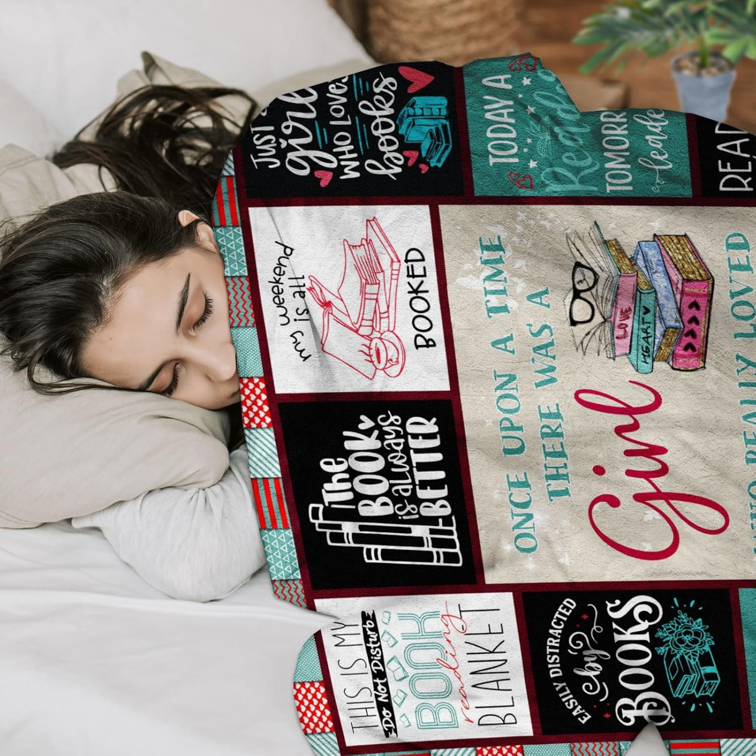 Book Lovers Gifts for Women, Bookish Gifts for Book Lovers Women, Book Lovers Gift Ideas Throw Blanket, Reading Gifts for Readers/Librarian/Book Nerd/Bookworm, Book Club Gifts