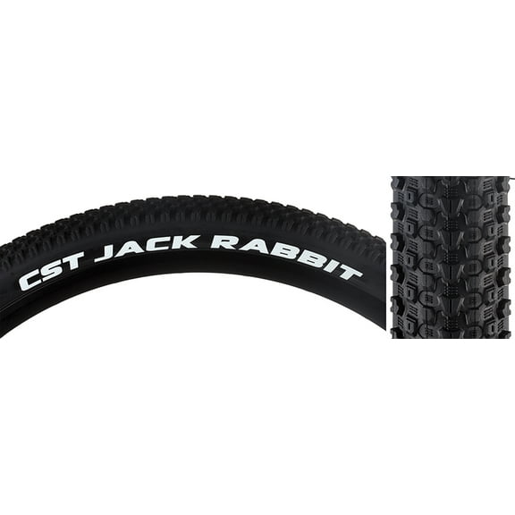 CST Jackrabbit Bike Tire 27.5X2.1 Black Wire