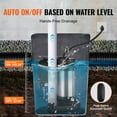 thumbnail image 4 of Basement Submersible Sewage Pump 0.5HP 4188GPH 24ft Lift, 4 of 6
