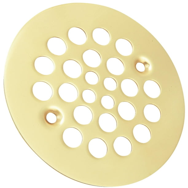 Do it Polished Brass Shower Drain Strainer