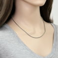 thumbnail image 4 of 3.6mm Stainless Steel Chain Necklaces Popcorn Link Chain ( Available Length 18", 20", 22", 24"), 4 of 6