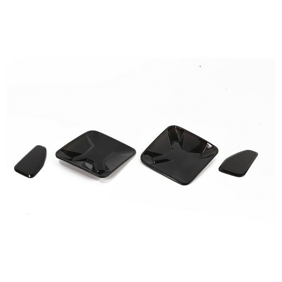 DAMAIJOY Rear Lamp Taillight Guard Overlay Cover Trim Blackened for Jeep for Renegade 2015-2018 221107L0687