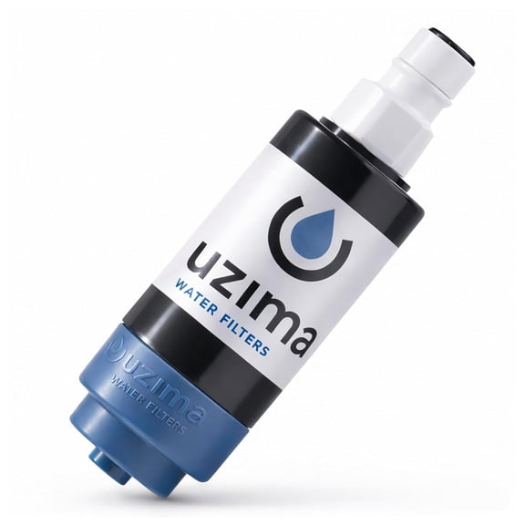 Uzima UZ-1 Cartridge Replacement for UZ-2 Gravity Water Filtration System - Portable Water Filter
