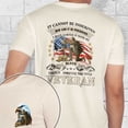 thumbnail image 3 of FLAGWIX Veteran Blood Sweat Tears Forever The Title Veteran T-Shirt, T-shirt Gifts For Grandpa, Veteran Grandpa T-shirt, 3 of 6