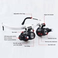 thumbnail image 4 of 2Pcs Head-Mounted Microscope Jeweler Magnifier With LED Light, 4 of 5