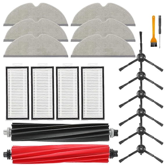 For Roborock Q5 Pro / Q5 Pro  / Q8 Max / Q8 Max  Robot Vacuum Main Side Brush Hepa Filter Mop Cloth
