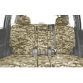 thumbnail image 2 of CalTrend Front 40/20/40 Split Bench Camo Seat Covers for 2019-2023 Chevy/GMC Silverado|Sierra 1500-3500 - CV614-96KD Desert Insert and Trim, 2 of 3